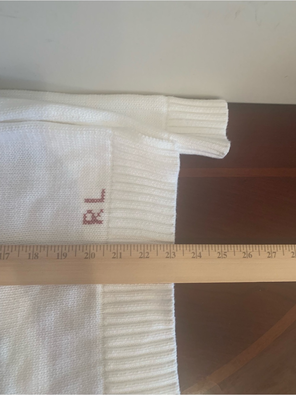NWOT Polo Ralph Lauren 100% Cotton White Crewneck Sweater with Polo Bear - Picture 12 of 12
